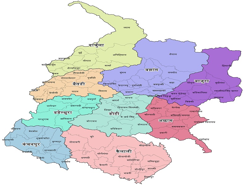 सुदूरपश्चिमका ७ पहाडी जिल्लामा गाडी चलाउन रोक